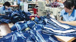 越南纺织品服装和皮革制鞋出口出现乐观信号
