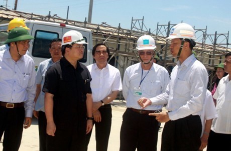 8个承包商返回河静省永昂经济区恢复工作