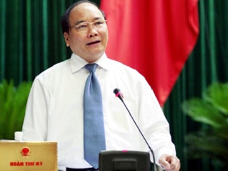 阮春福副总理与四位部长下周接受国会质询