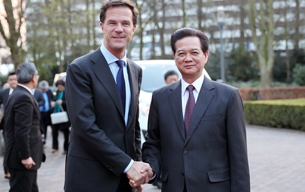 荷兰首相马克•吕特对越南进行正式访问
