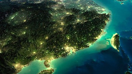 中国大陆与台湾加强海峡两岸关系
