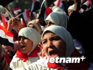 埃及政变一周年穆尔西支持者聚集示威