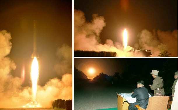 美韩谴责朝鲜新的试射导弹行为