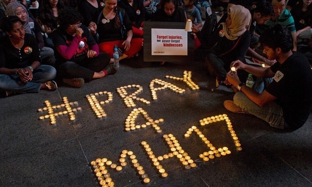 荷兰为MH17客机罹难者举行悼念仪式