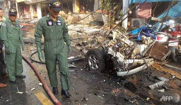 泰国南部发生汽车炸弹袭击致数十人死伤