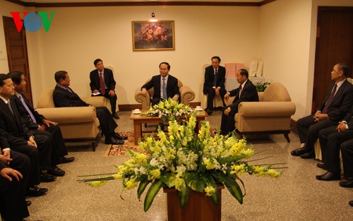 越南公安部长陈大光会见柬埔寨皇家政府办公厅副秘书长