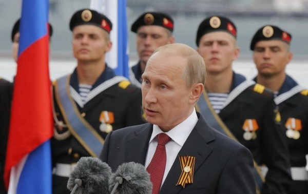 俄罗斯总统普京访问克里米亚