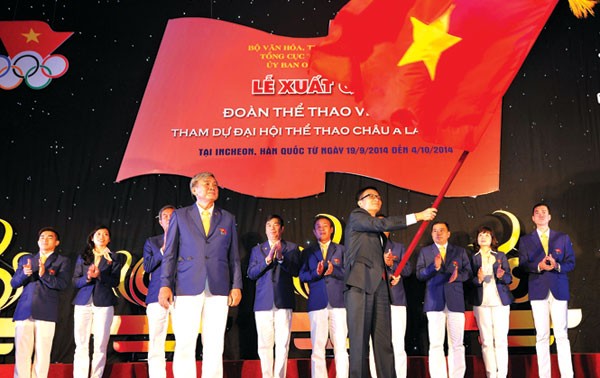 越南体育代表团积极备战韩国仁川亚运会