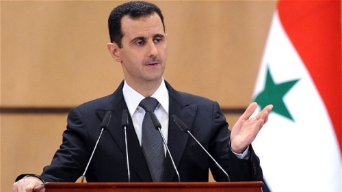 叙利亚总统巴沙尔支持国际反恐努力
