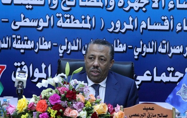 利比亚总理阿卜杜拉•塔米姆宣誓就职