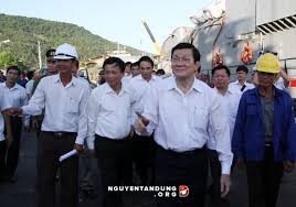 越南国家主席张晋创视察同奈省龙德工业区
