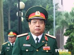 越南国防部长冯光青访问中国