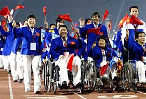 越南在2014年亚洲残疾人运动会上夺得4枚金牌
