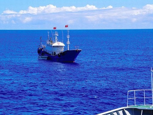 日本抓扣一名中国渔船船长