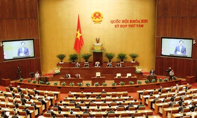 越南13届国会8次会议继续讨论多项法律草案