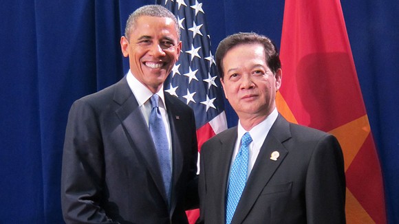 奥巴马承诺加强与越南和东盟的合作