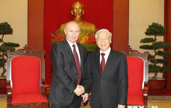 阮富仲总书记正式访问俄罗斯是重要的转折点