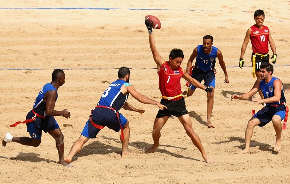 越南接过亚奥理事会会旗担任2016年亚洲沙滩运动会东道主