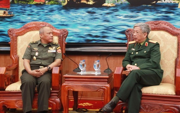 越南与印尼加强国防合作