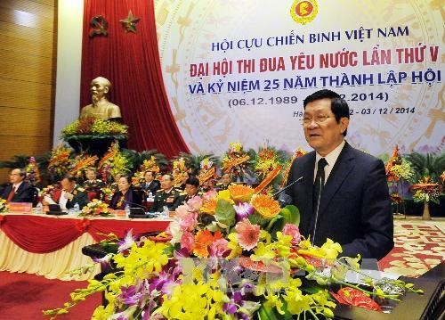 越南退伍军人协会第五次爱国竞赛大会开幕