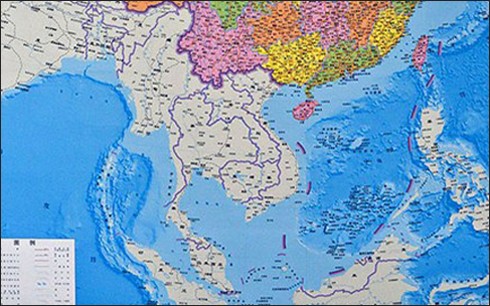 美国驳斥中国在东海的“九段线”主张