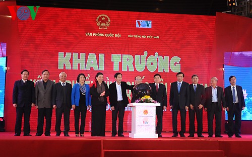 越南国会电视频道举行开播仪式