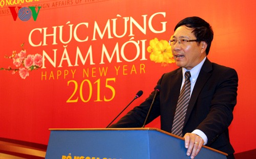 媒体为2014年越南外交成就做出重要贡献