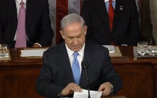 以色列总理在美国国会发表演讲