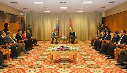 越南—委内瑞拉加强各领域合作