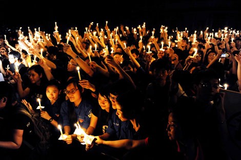 2015年“地球一小时”响应活动在越南举行