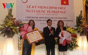 越南代表法语国家参加2015年法语国际日