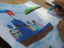 “我爱河内—和平城市”国际绘画比赛在河内举行