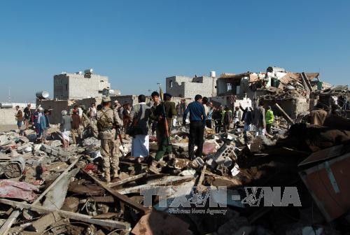 阿拉伯各国继续空袭位于也门南部地区的“胡塞”基地