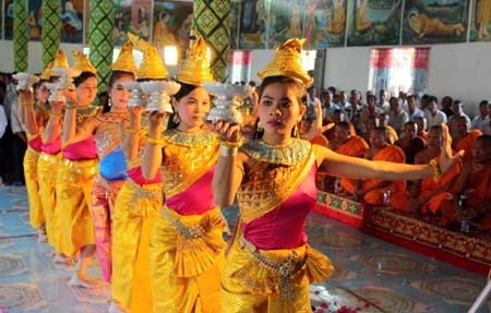 薄辽省高棉族传统新年即将来临