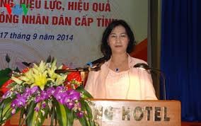 越南国会副主席阮氏金银会见山罗省少数民族同胞代表团