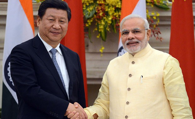中国和印度加强政治互信