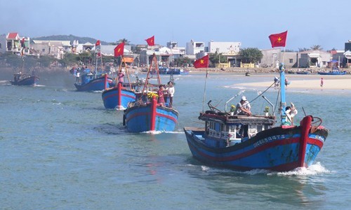 庆和省渔民决心赴长沙黄沙海域捕捞