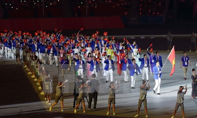越南在第28届东南亚运动会上继续稳坐团体第二