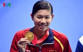 越南游泳运动员阮氏映圆再夺2016年亚洲游泳锦标赛两枚铜牌