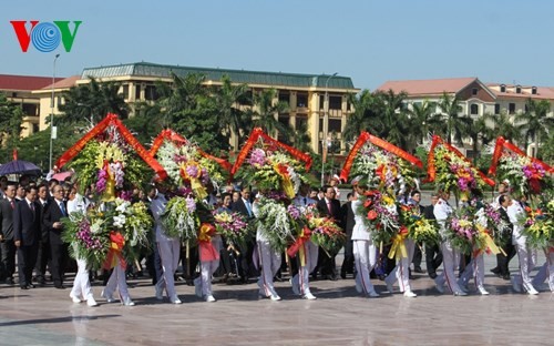 越共中央已故总书记阮文灵诞辰100周年纪念大会举行