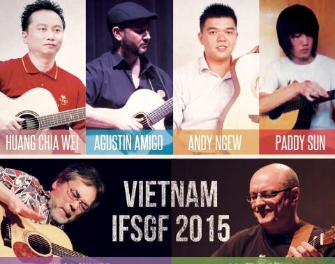 2015年首次国际指弹吉他节在越南举行