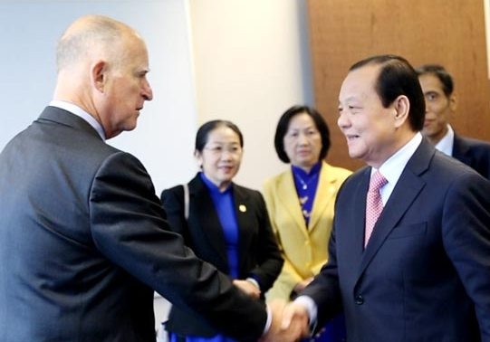 美国加利福尼亚州与越南胡志明市开展深广合作