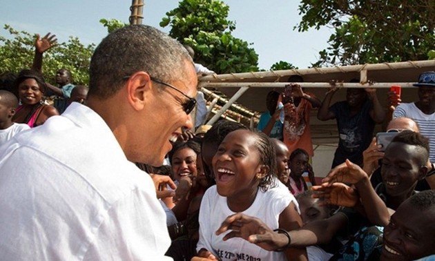 美国总统奥巴马正式访问肯尼亚