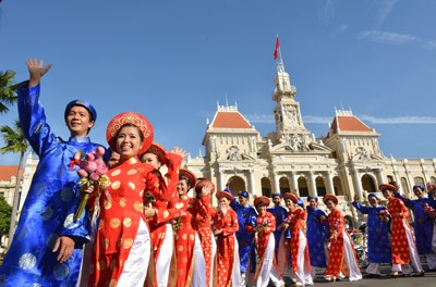 2015年集体婚礼即将在胡志明市举行