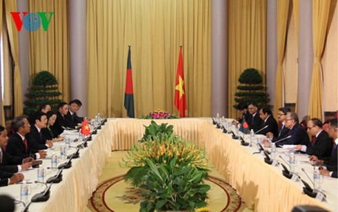 越南和孟加拉国发表联合声明