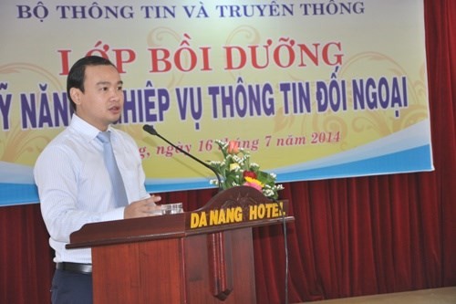与越南驻外代表机构配合开展对外信息工作