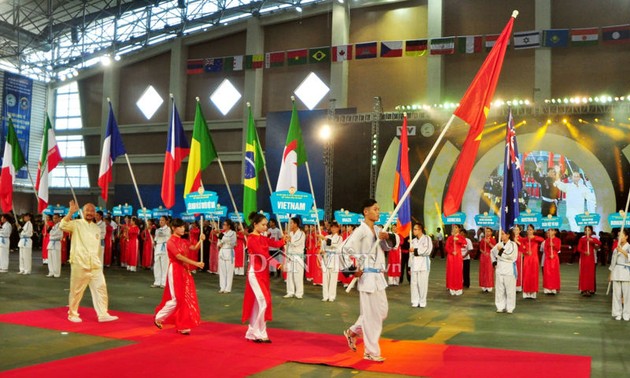 越南传统武术第一次国际大会圆满闭幕