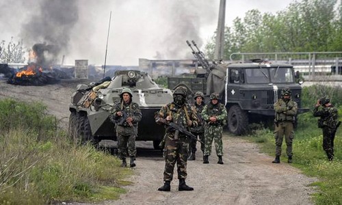 俄罗斯和乌克兰互相指控对方挑动乌东部战事升级