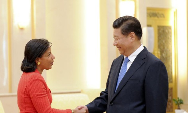美国总统国家安全事务助理赖斯访问中国