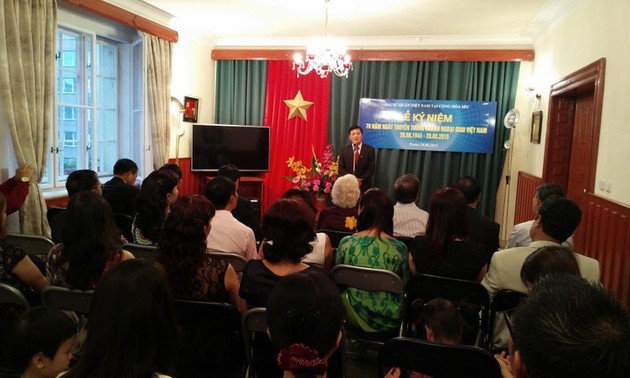 纪念越南外交部门成立70周年的活动在捷克和埃及举行